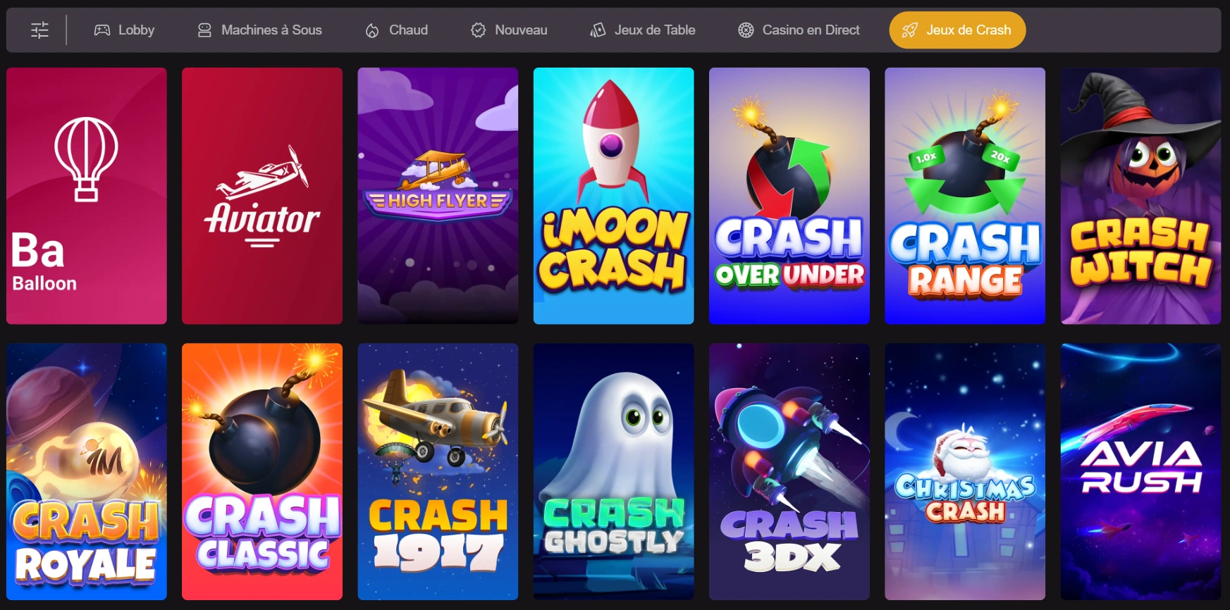 PlaceBet Casino Crash Games